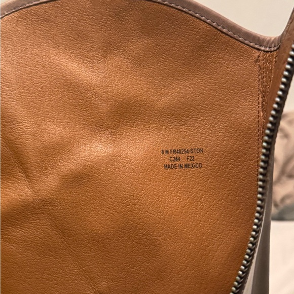 NWT Frye Marissa Inside Zip Boots - Olive Green - Size 8 - Rare Color Western - Picture 11 of 15